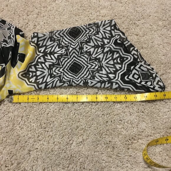 Alfani Modern Retro Trippy Print Bell Sleeve Cover Top & Cami - Picture 16 of 16